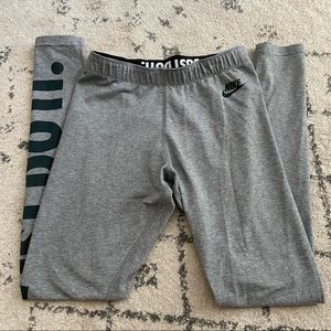 Gray Nike leggings